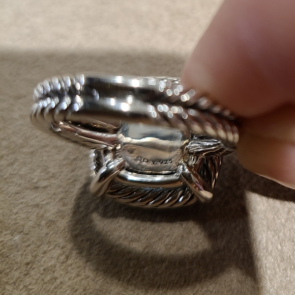 Authentic David Yurman Chatelaine Lemon Citrine Ring - 7 - Picture 4 of 4